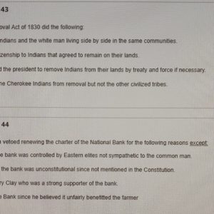 The Indian Removal Act of 1830